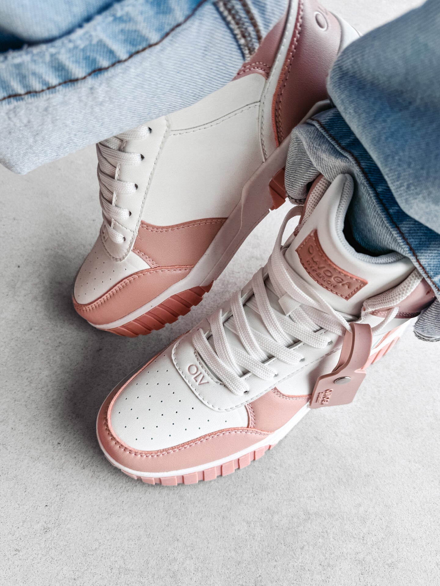 HYPERION SNEAKERS WHITE & PINK