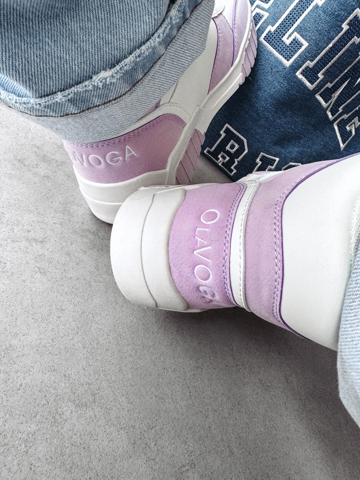 HYPERION SNEAKERS WHITE & PURPLE
