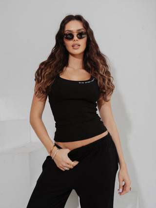 LAMELLA women's blouse black