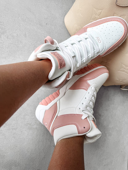 HYPERION SNEAKERS WHITE &amp; PINK