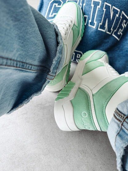 HYPERION SNEAKERS WHITE &amp; GREEN