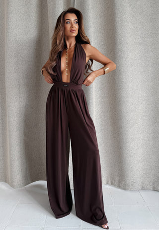 OLAVOGA NEXA JUMPSUIT CHOCOLATE